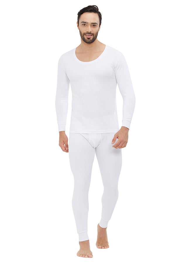 AMPM - 2-Piece Full Body Thermal Set White - Image 1