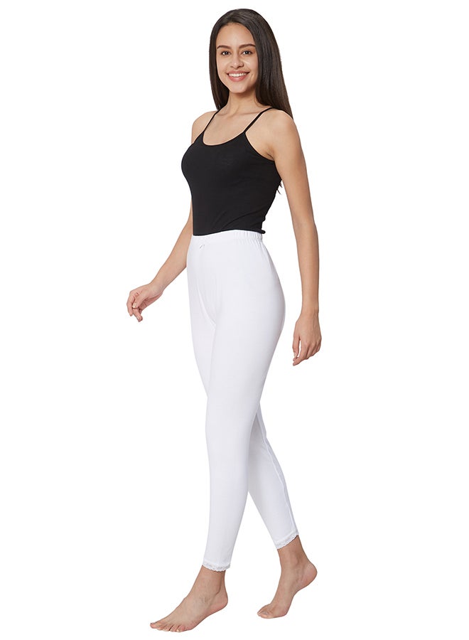 BYC Cotton Inner Pyjama White - Image 2