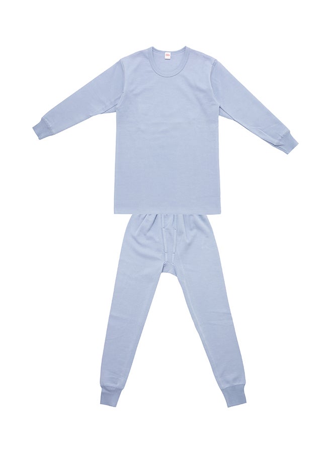 BYC - 2-Piece Full Body Thermal Set Light Grey - Image 1