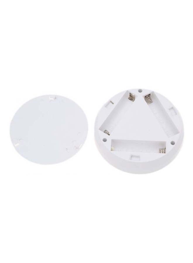 مصباح ليلي LED صغير بمستشعر حركة جسم الإنسان يعمل بالأشعة تحت الحمراء الساكنة أبيض دافئ 8x8x2.6Ø³Ù†ØªÙŠÙ…ØªØ± - Image 2