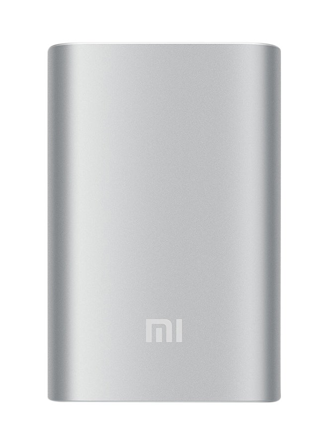Xiaomi 10000.0 mAh Mi Power Bank Silver - Image 1