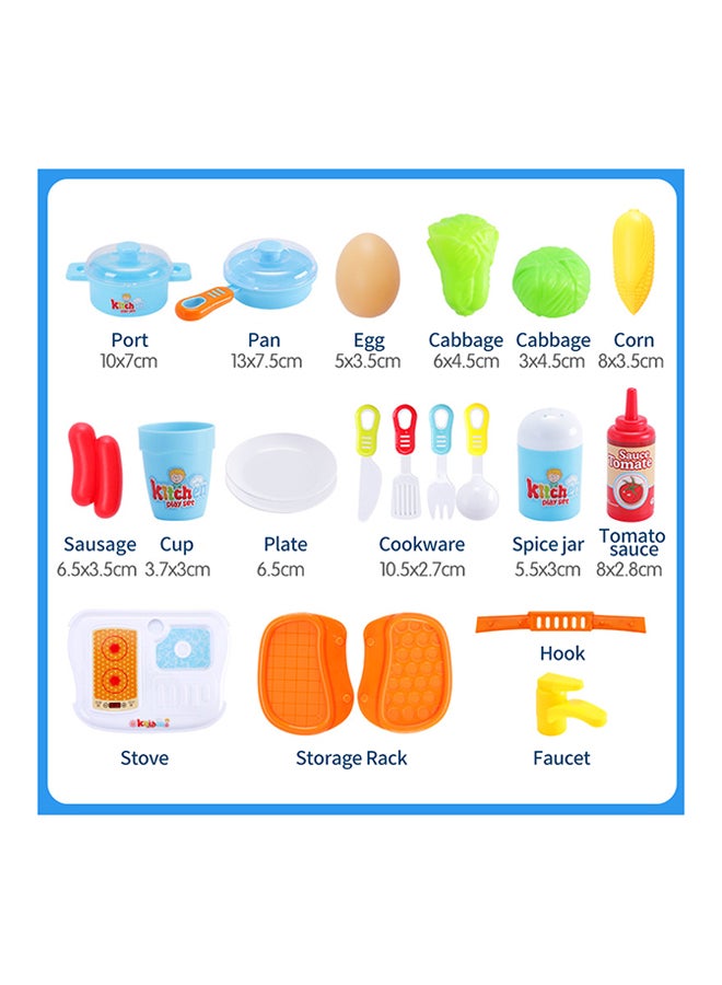 platube 16-Piece Pretend Play Big Kitchen Cook Set - Image 3