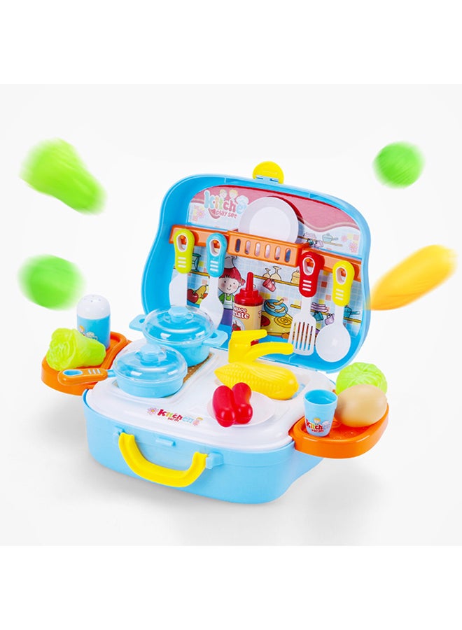 platube 16-Piece Pretend Play Big Kitchen Cook Set - Image 5