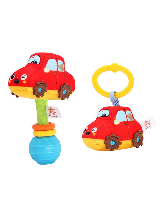 platube 2-Piece Baby Rattle Toy