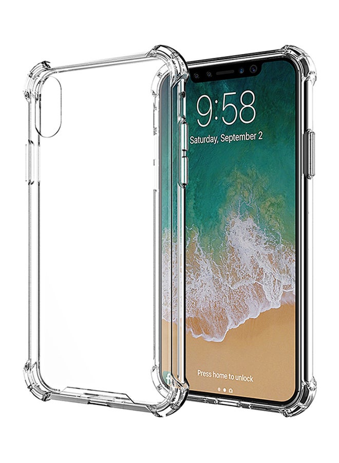 INEIX Silicone Back Cover For Apple iPhone Xs Max Clear  - Image 1