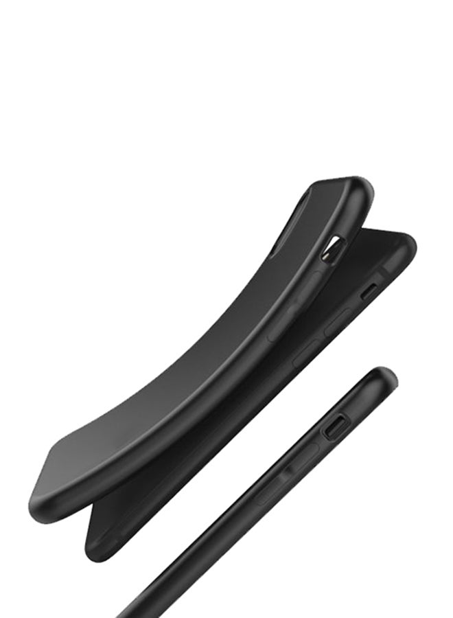 INEIX - Silicone Back Case Cover For Apple iPhone Xs Max Black - Image 1