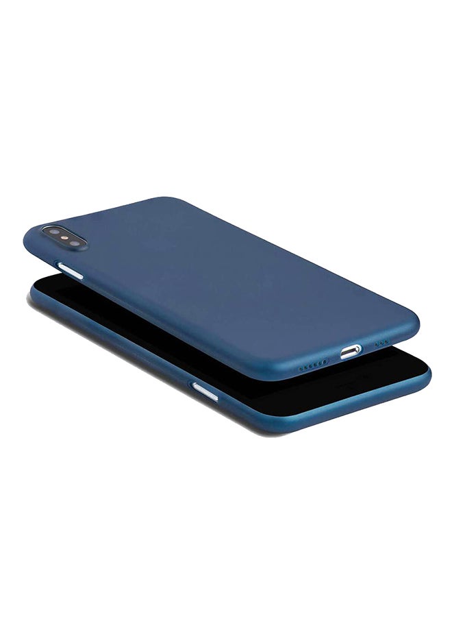 INEIX Silicone Back Case Cover For Apple iPhone Xs Max Blue - Image 4