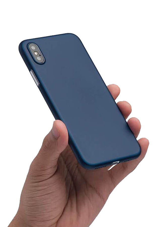 INEIX Silicone Back Case Cover For Apple iPhone Xs Max Blue - Image 3