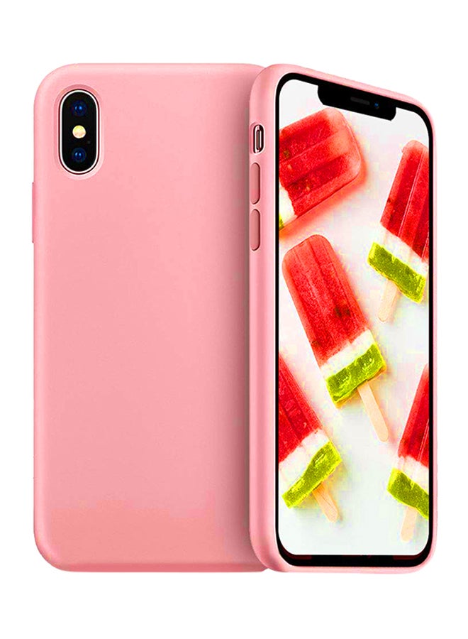 INEIX Silicone Back Case Cover For Apple iPhone XS Max Pink - Image 1
