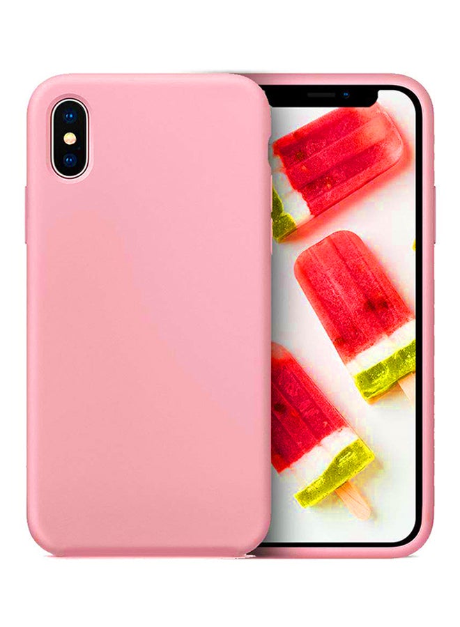 INEIX Silicone Back Case Cover For Apple iPhone XS Max Pink - Image 4