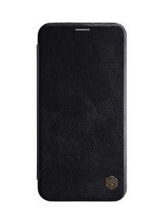 Qin Series Leather Flip Cover For Apple iPhone XS Max Black