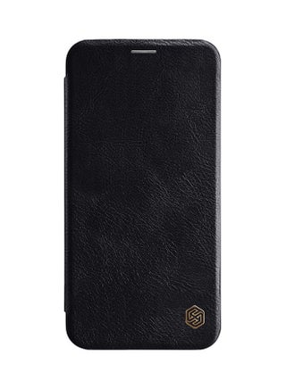 Qin Series Leather Flip Cover For Apple iPhone XS Max Black - v1545195560/N19912196A_1