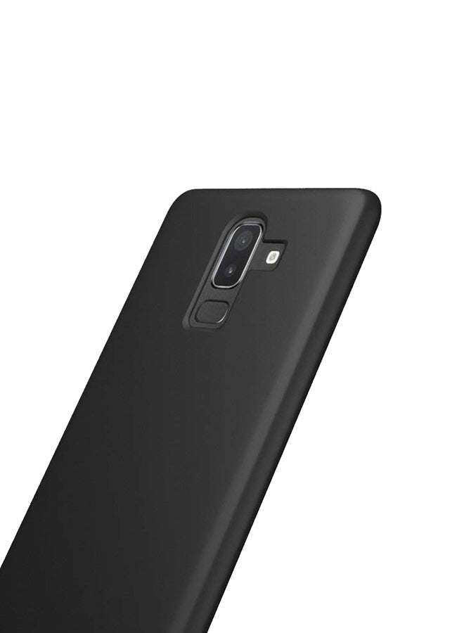 INEIX Silicone Back Case Cover For Samsung Galaxy J8 (2018) Black - Image 3