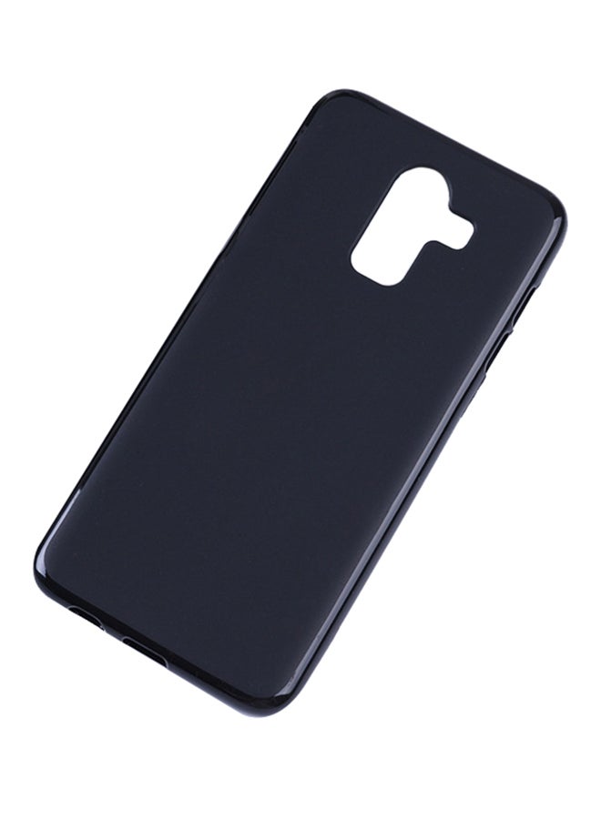 INEIX Silicone Back Case Cover For Samsung Galaxy J8 (2018) Black - Image 4