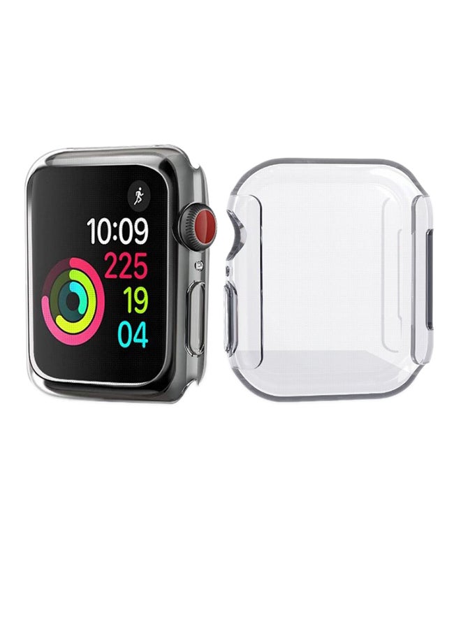 HQPro Case Cover for Apple Watch Series 4 Clear - Image 2