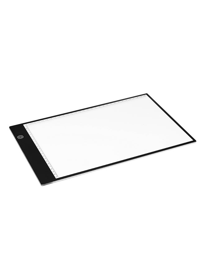 A4 LED Powered Light Box Tracer Copy Board Black