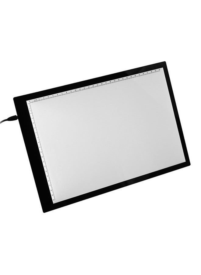 Generic A4 LED Box Tracer With USB Powered Tracing Light Pad Board Black/White  - Image 5