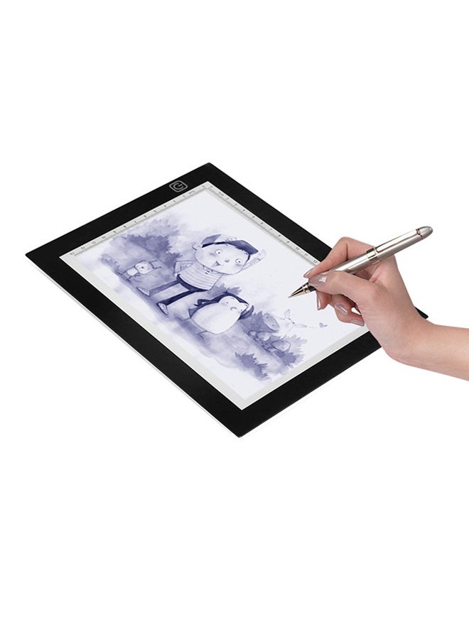 Generic Portable USB Powered A5 Light Box Tracer Black/White  - Image 2