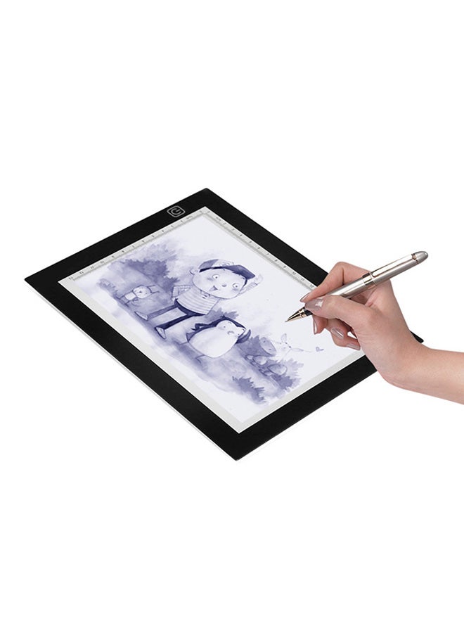 Generic Portable USB Powered A5 Light Box Tracer Black/White  - Image 3