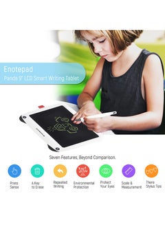 Enotepad Portable LCD Multipurpose Board With Erase Lock Button White  - Image 2
