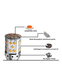 توبيز قطعتين من أضواء الإشارة والتوقف للسيارة طراز 50 SMD  - Image 4