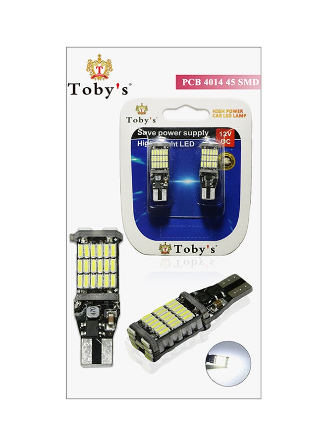 Toby's - 2-Piece 45SMD License Plate LED Light Set - Image 1
