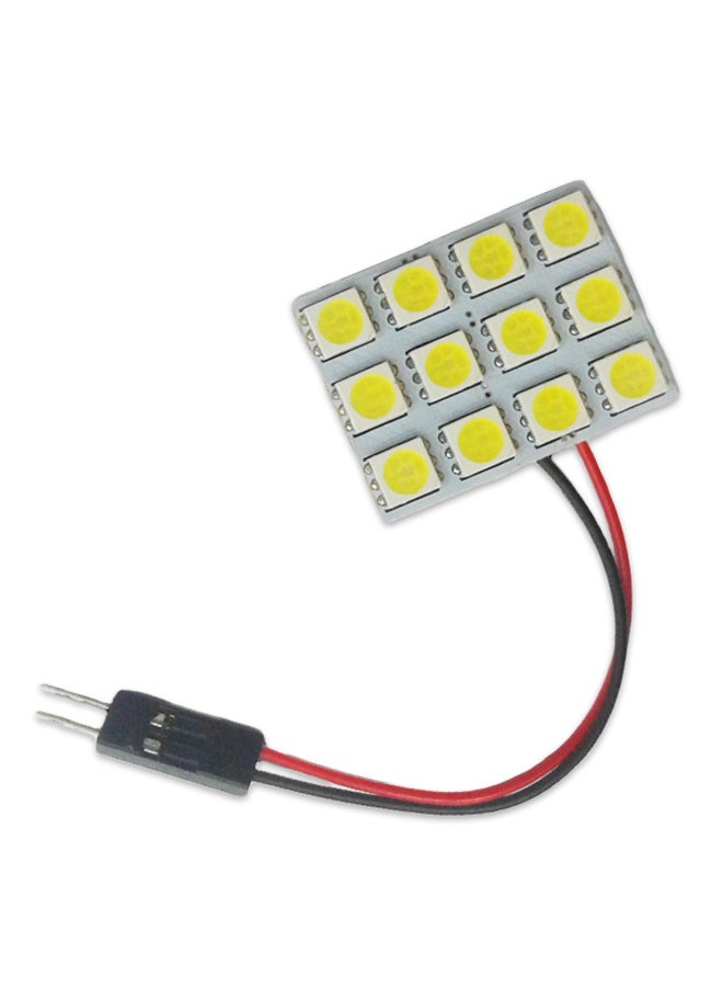 توبيز طقم مصابيح سقف السيارة الداخلي T10 بإضاءة LED مكوّن من قطعتين - Image 2