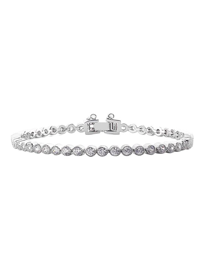 White Gold Plated Bracelet  - Image 1