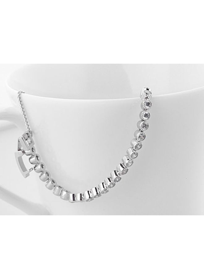 White Gold Plated Bracelet  - Image 3