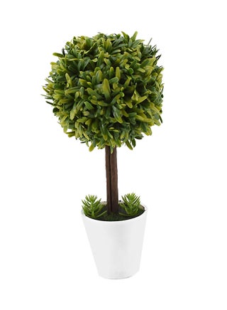 شجرة اصطناعية مزروعة في أصيص أخضر/ بني/ أبيض - v1545209502/N19914431A_1