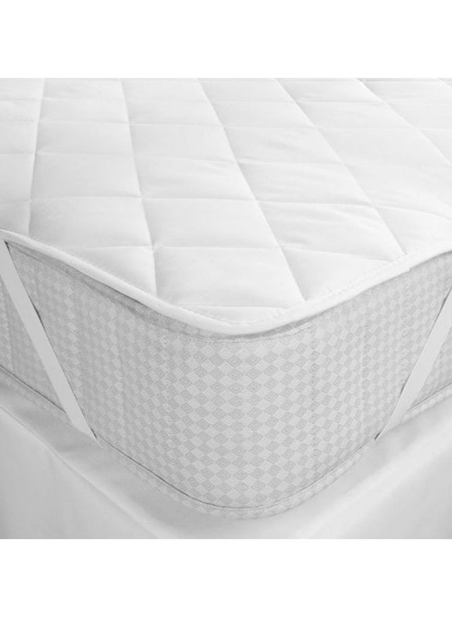 ريغال إن هاوس واقي فراش مبطن مايكروفايبر أبيض 200x110سم - Image 1