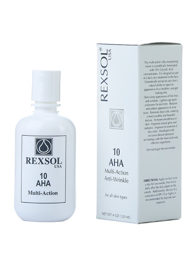 REXSOL 10 AHA Multi-Action Anti-Wrinkle Cream 120ml