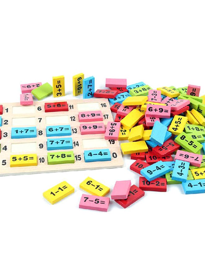 Sharpdo - Maths Domino Game 10x10x10cm - Image 1