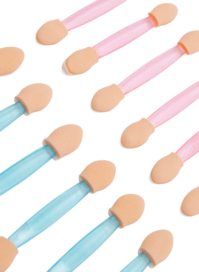 Helena 12-Piece Premium Eyeshadow Applicators Mix - Image 2