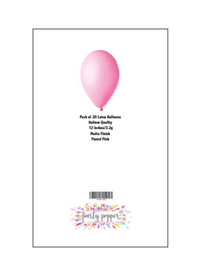 ThePartyPopper 20-Piece Helium Balloon Set 12inch - Image 2