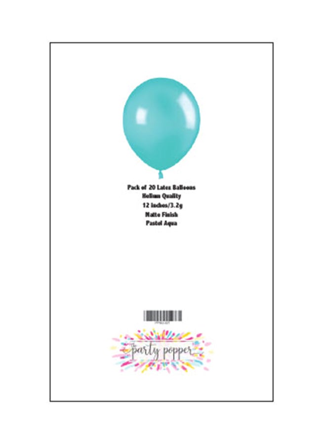 ThePartyPopper - 20-Piece Helium Balloons 12inch - Image 1