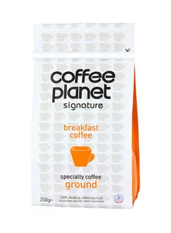 Breakfast Specialty Coffee Ground 250grams