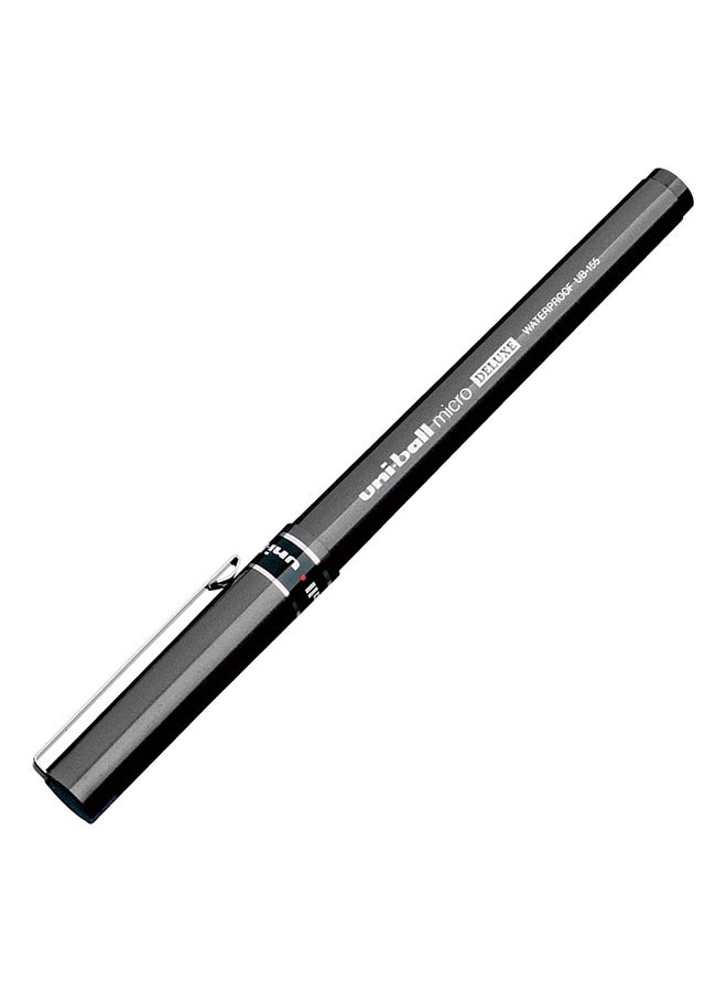Uniball Micro Deluxe Roller Pen UB155 Black,0.5 mm