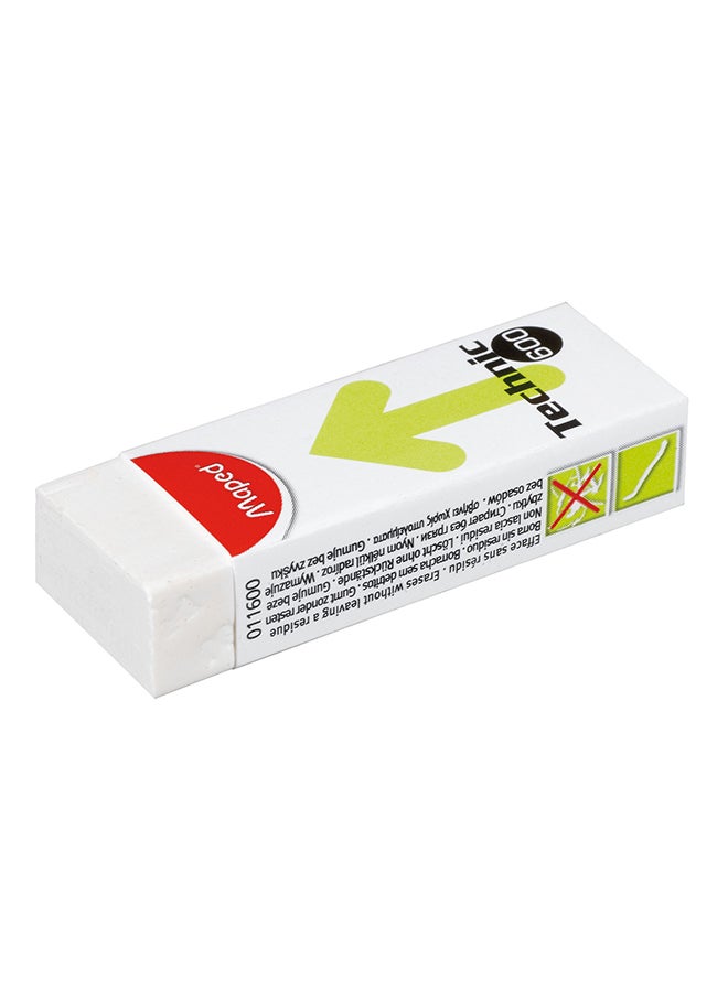 Maped 2-Piece Technic 600 Eraser Box Set White  - Image 2