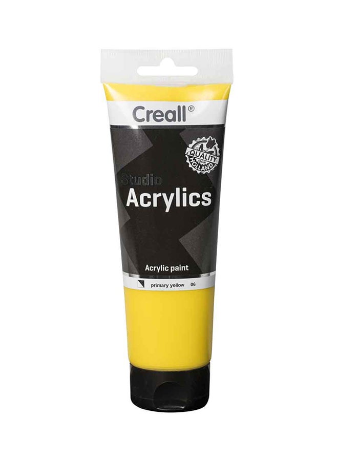 Studio Acrylic Colour Tube 250ml Yellow