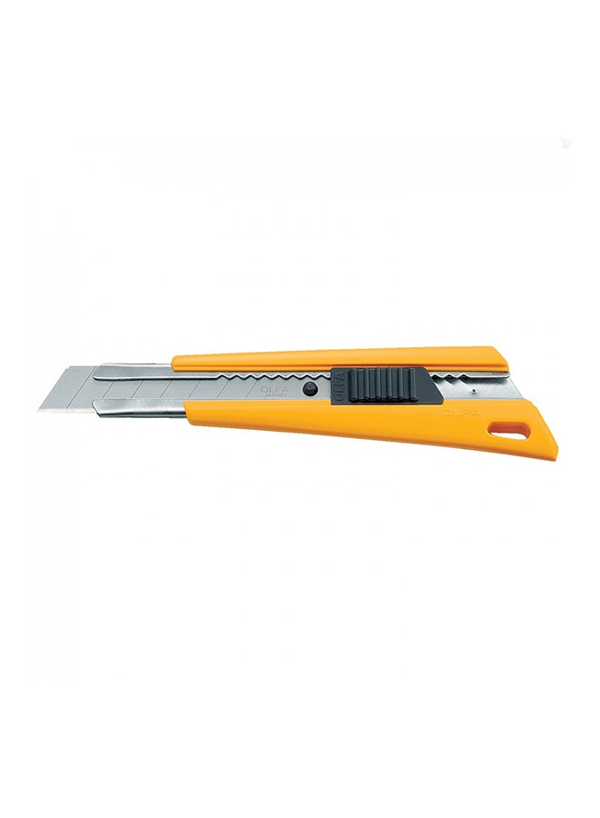 OLFA Side Lock Utility Cutter Knife Yellow 