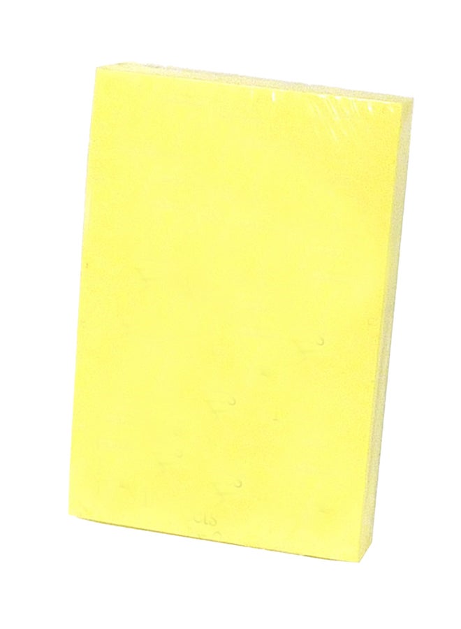 فانتاستيك حزمة مكونة من 12 دفتر ملاحظات ملصقة أصفر
