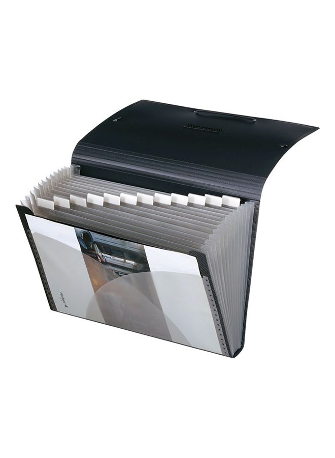Foldermate Style Plus Expanding File Black - Image 2