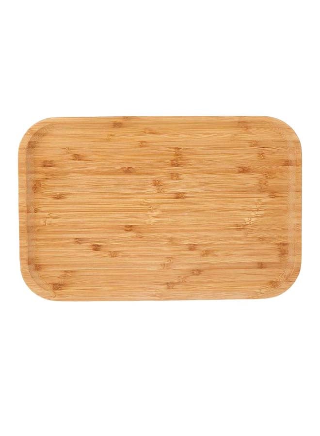 Liying Rectangular Serving Tray Beige 45x35x3centimeter  - Image 1