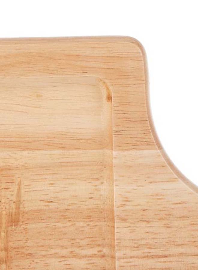 Liying Bamboo Wood Square Plate Brown 2.5x24x36centimeter - Image 3