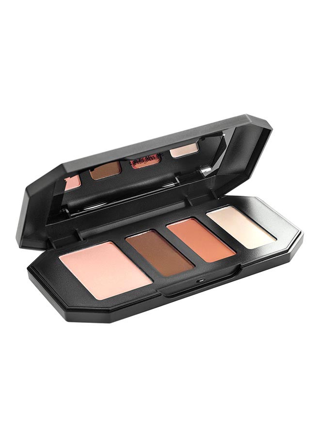Kat Von D - Eyeshadow Plus Light Eye Contour Quad Rust-Matte Browns - Image 1