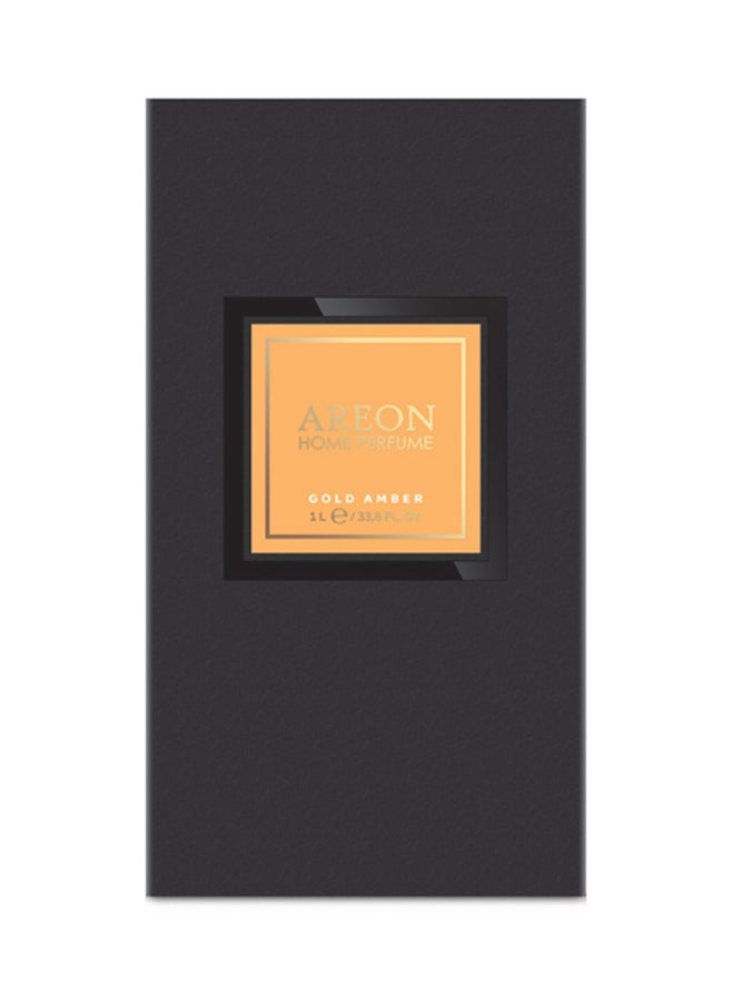 أريون أعواد عطرية منزلية ذهبية اللون برائحة العنبر أصفر/بيج/شفاف 1لترات - Image 2