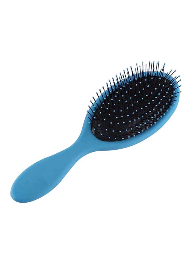 Hair Massage Plastic Wet Comb Blue