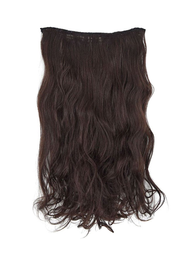 Wavy Lace Vibrant Natural-Looking Wig Brown 60centimeter