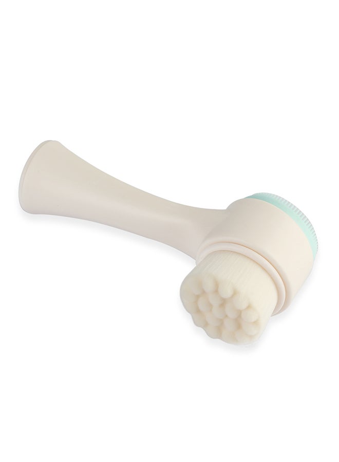 Sharpdo Silicone Facial Cleansing Brush White/Blue - Image 2